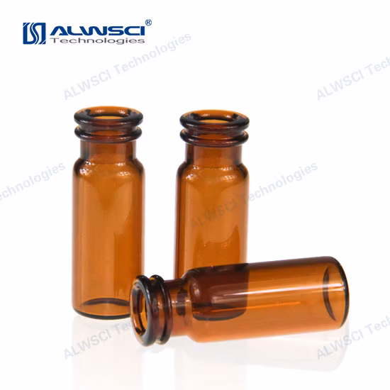 Alwsci-zertifiziertes 2-ml-Glas-Ultra-Clean-HPLC-Fläschchen ND11-Schnapphalsfläschchen
