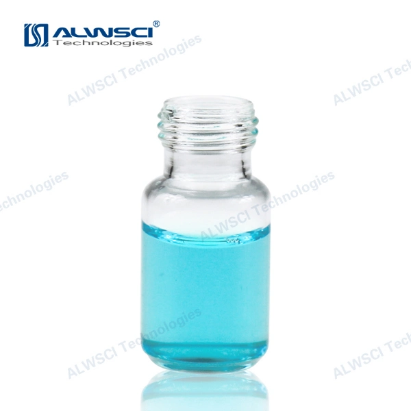 Alwsci ND18 Screw Neck HPLC 10ml Headspace Amber Glass Vial