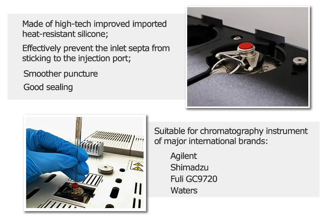 Aijiren Basic Customization High Temperature Low Bleed Inlet Gc Septa