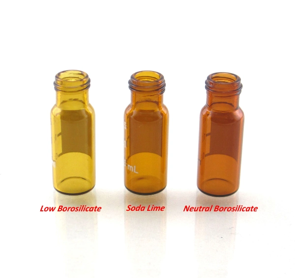 1.5ml, 2ml, 4ml Amber or Transparent Screw, Crimp, Snap Autosampler Vials