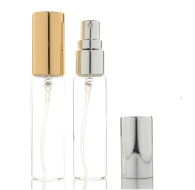 5 ml 10 ml Probenglas-Parfümflasche, transparente Glassprühflasche, dünne Glasröhre, Reisefläschchen