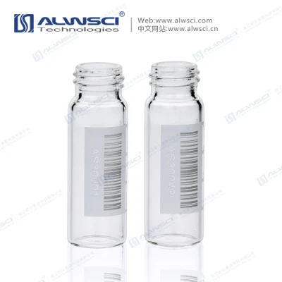 Alwsci 4 ml 13-425 Klarglas-Barcode-Fläschchen