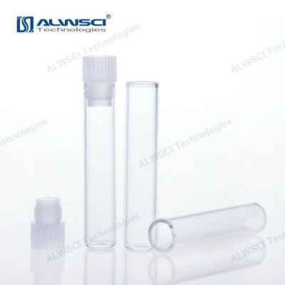 Alwsci 1 ml Klarglas-Hüllefläschchen mit Stopfen 8 x 40 mm