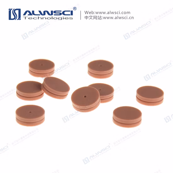 Alwsci 12,5 mm blaue Premium-Allzweck-GC-Septa